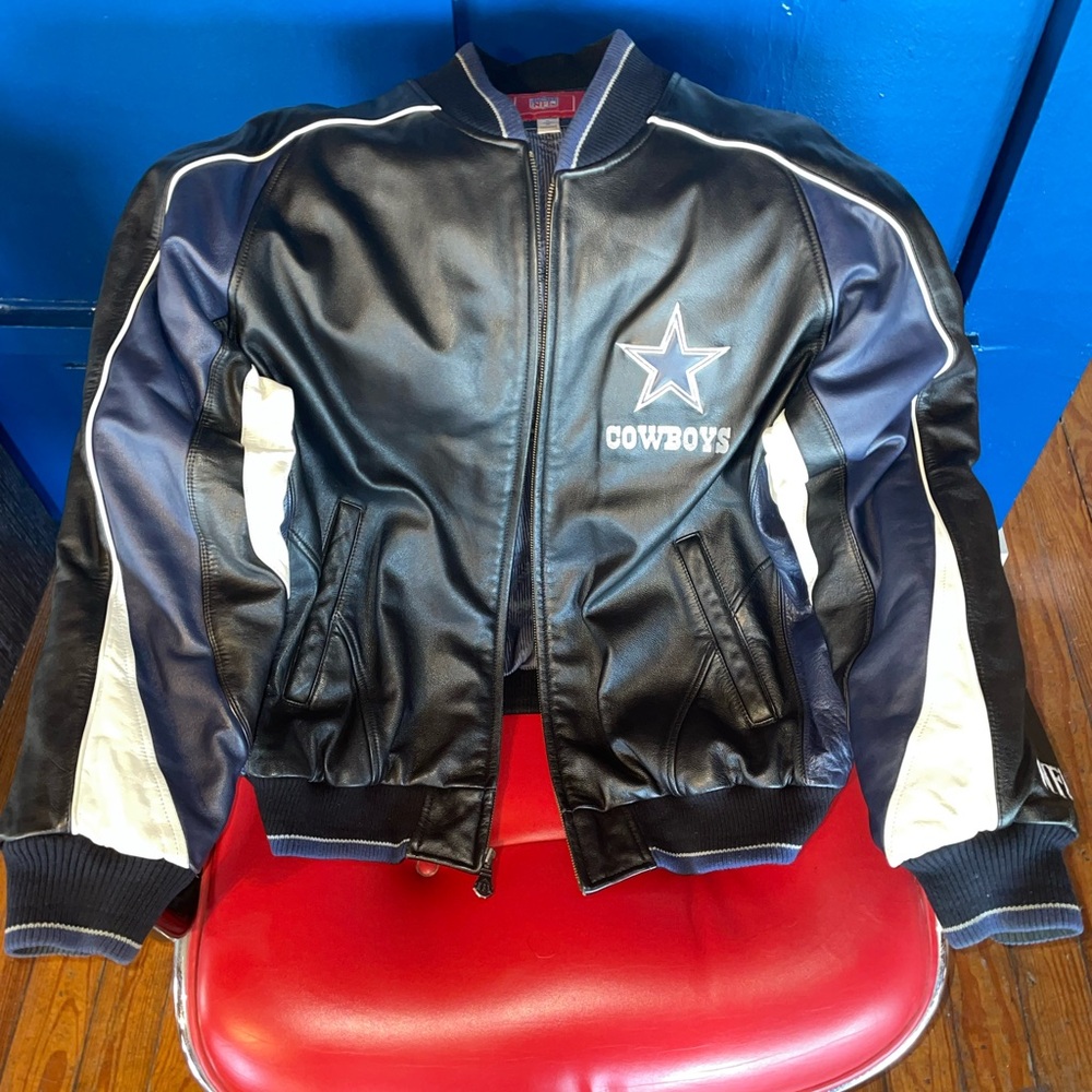NFL Dallas Cowboys leather jacket